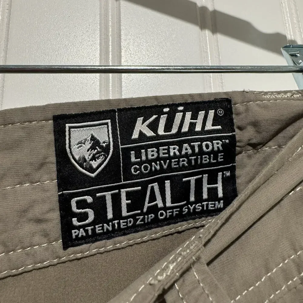 Kuhl Liberator Convertible Pants Tan Mens 30/30